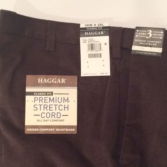 Haggar Premium Stretch Pants 36x29 - Picture 2 of 2
